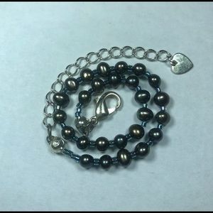 Dainty fresh water pearl bracelet